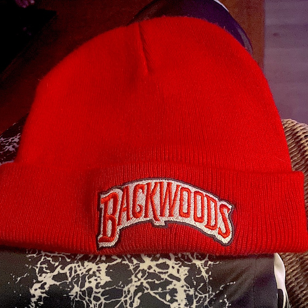 Red BackWoods Beanie